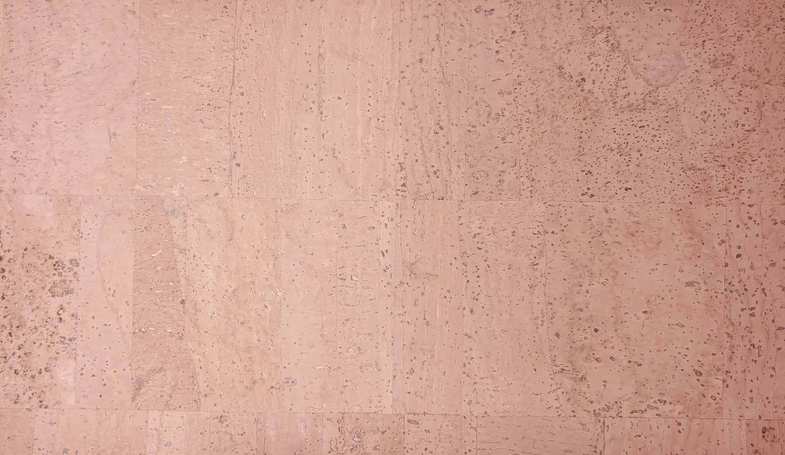 Carré de liège naturel mosaïque rose pâle