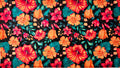 Panneau de liège naturel rustique – Motif floral