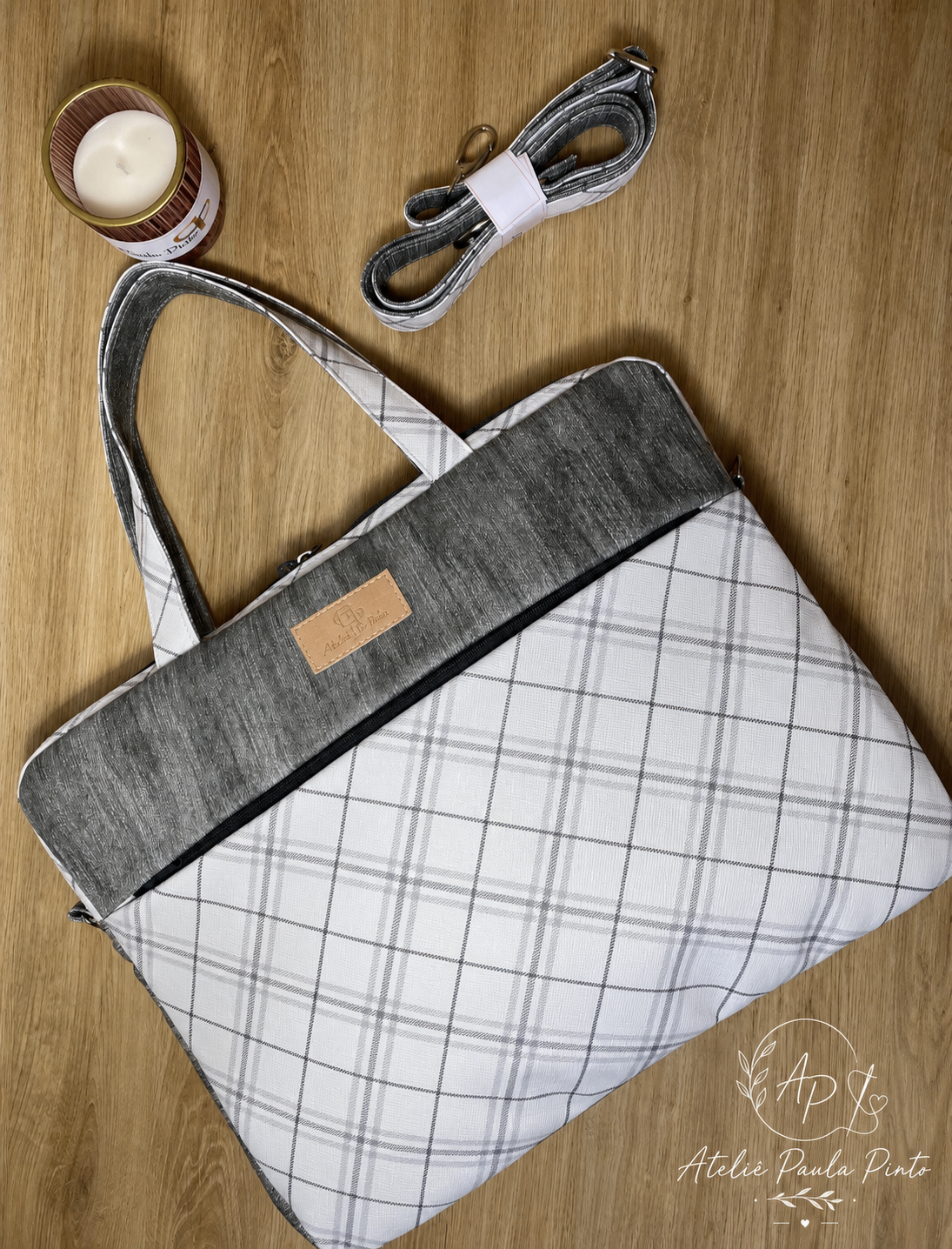 Patron PDF – Housse pour ordinateur Lohan