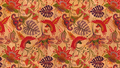 Panneau en liège naturel mosaïque – Motif floral exotique 🌺