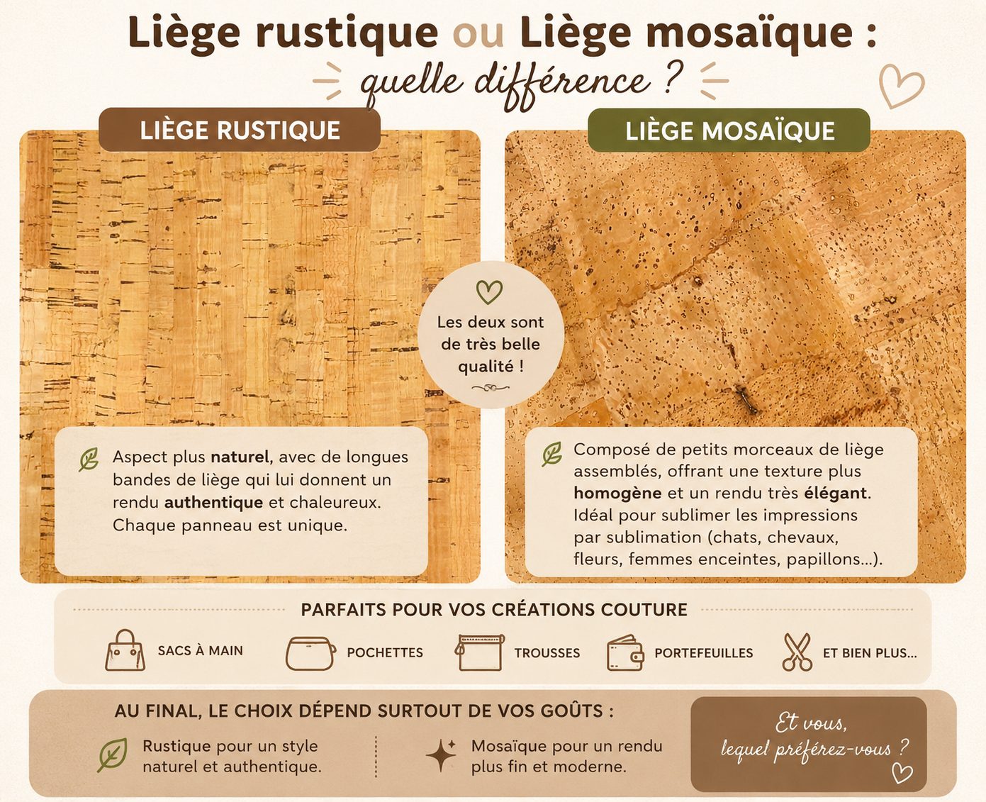 Panneau en liège naturel – Petit chat coloré