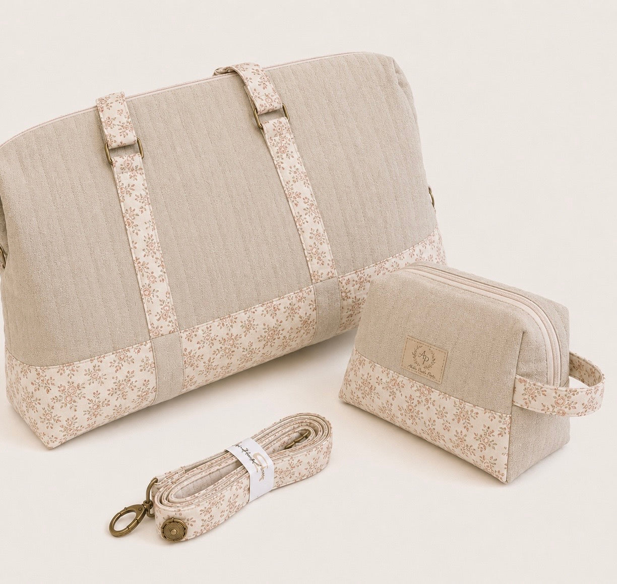 Patron PDF – Kit Maya (Sac week-end et trousse de toilette)