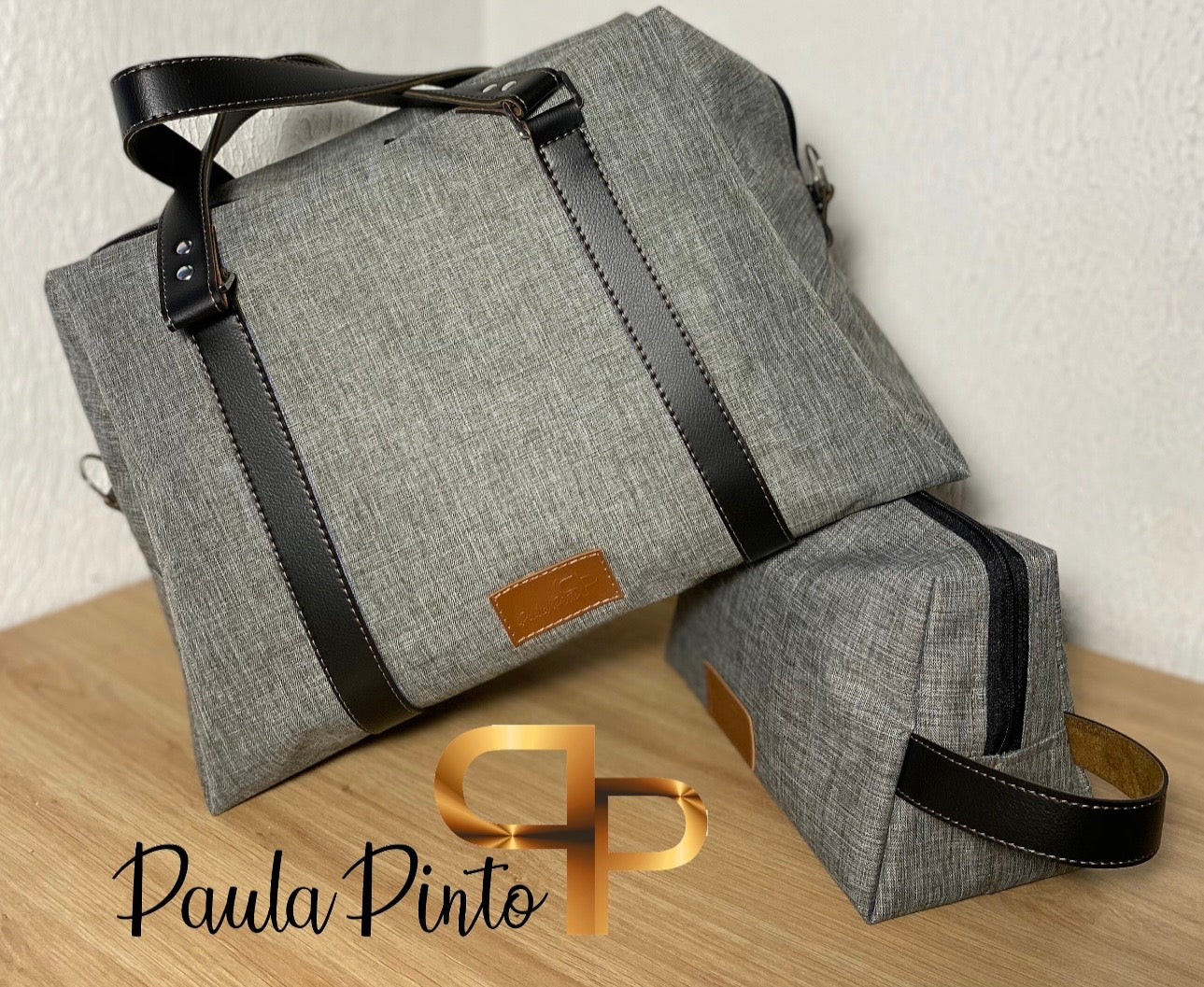 Patron PDF – Kit Maya (Sac week-end et trousse de toilette)