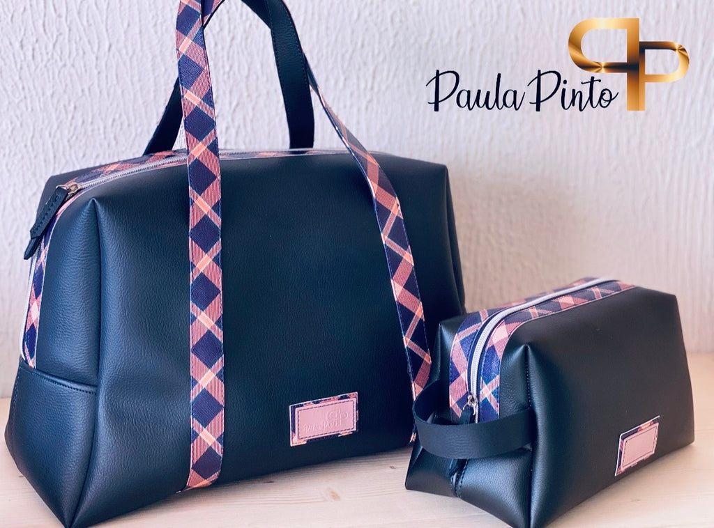 Patron PDF – Kit Maya (Sac week-end et trousse de toilette)