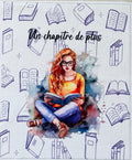 📖2 Panneau en velours  « Un chapitre de plus »