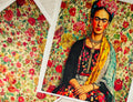Lot de 2 panneaux en velours – Frida Kahlo