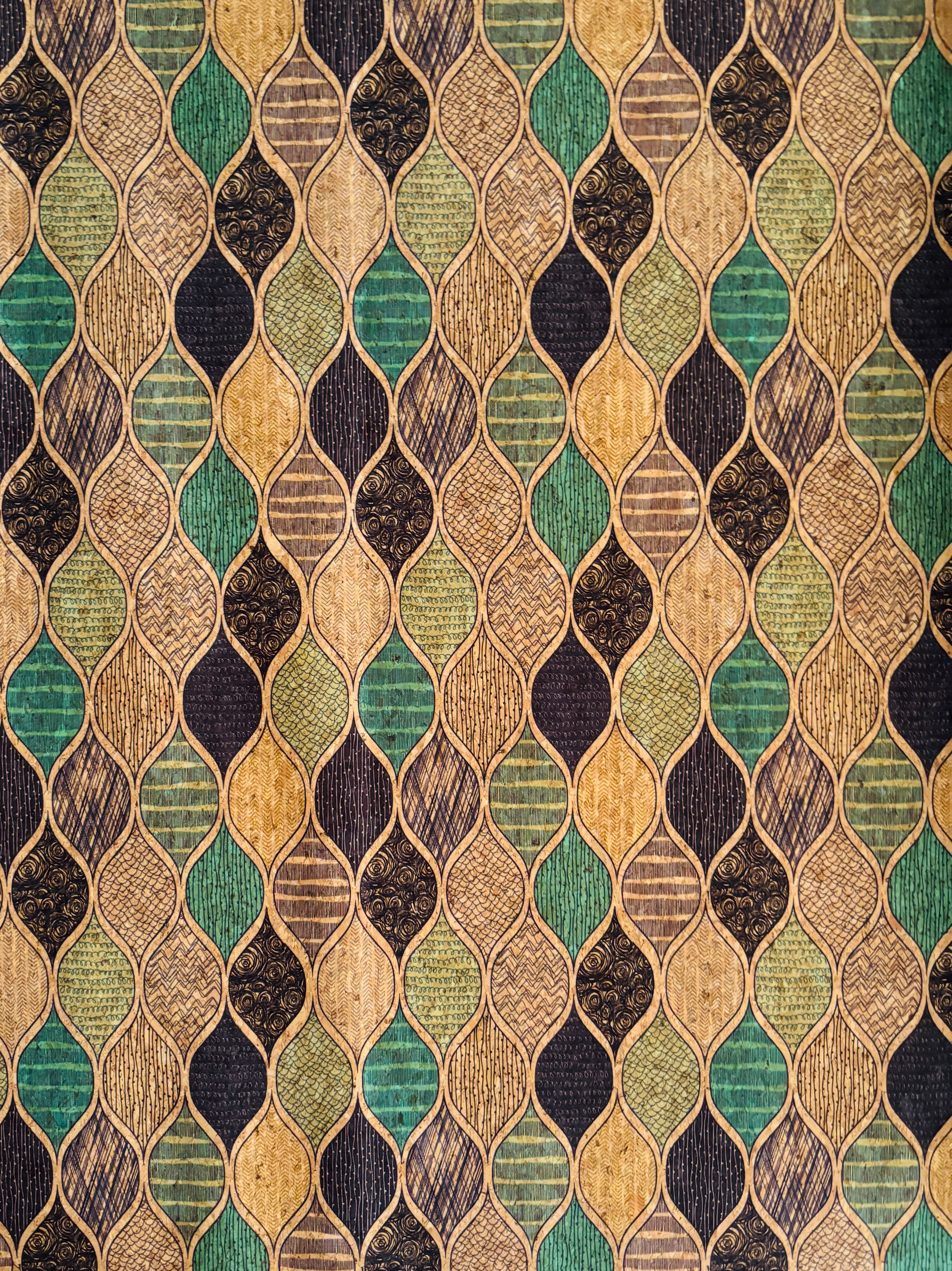 Liège mosaïque - Motif géométrique